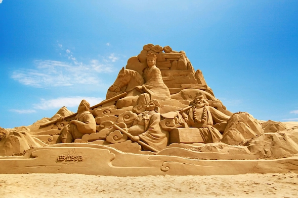 SHA Brothers Sand Sculpture